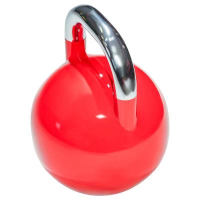 China Home Use Colored Kettlebell With Handle 4kg 6kg 8kg 10kg 12kg 14kg 16kg 18kg 20kg 22kg 24kg 28kg 32kg 36kg 40kg 44kg 48kg for sale