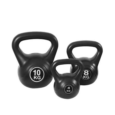 China Home use cheap kettlebell weights 10kg 12kg 16kg 20kg ABS filed lowest cement mix kettlebell competition price for sale