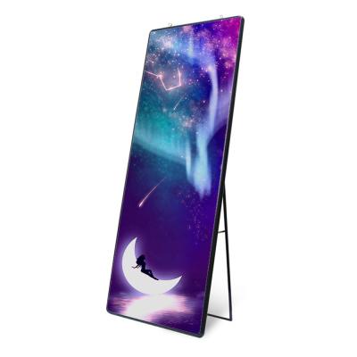 中国 HD Indoor P2 P2.5 P3 Poster LED Display Screen Advertising Video With Full Color 販売のため