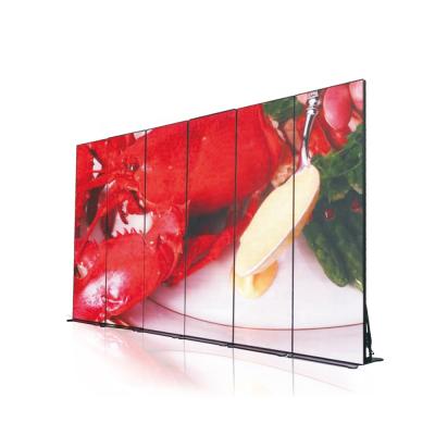 China P3 full color led poster flooring standing digital advertising mirror for sale