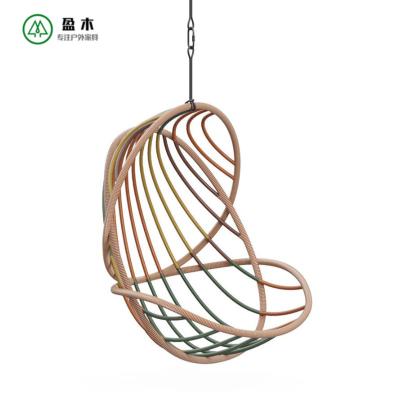 China Newest Modern Design Good Quality Durable Outdoor Swing Hanging Chair Garden for sale