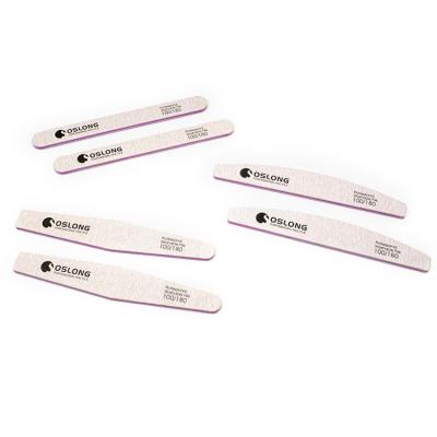 China Eco-friendly Japanese Zebra Grit Nail Beauty 100/180 Straight Type Professional Nail Files Hot Selling Products for sale