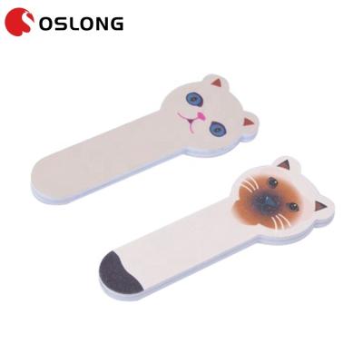 China Personal Care Washable Mini Double Sides Buffer Eva Sunshine Kids Wholesale Nail File for sale