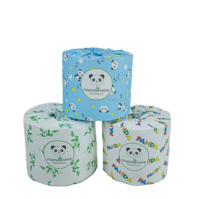 China Wholesale Bamboo Pulp Toilet Paper Factory Bamboo Toilet Paper for sale