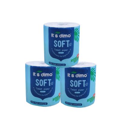 China Daily Necessary Care Papel Higienico Roll Personal Cleaning Toilet Paper for sale