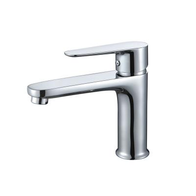 China Metered Faucets Single To Handle Durable Basin Mixer Chrome Basin Faucet Mixer Bathroom Basin Faucet for sale