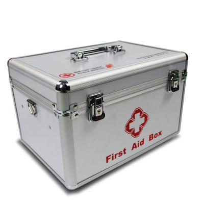 China Household First Aid Medical Box , Emergency First Aid Box With Lock And Handle for sale