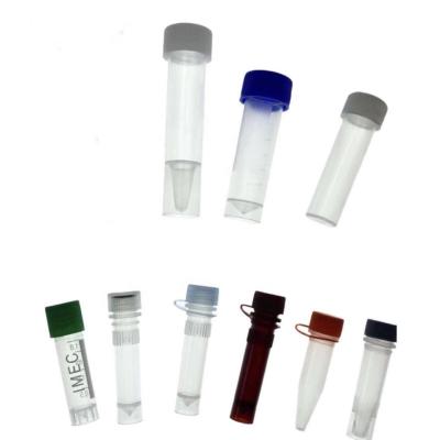 China Hospital / Lab Use Disposable Medical Hospital Clear Sample Collection Tubes Laboratory Experiment Collection Tubes for sale