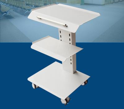 China Dental Equipment Mobile Medical Metal Hospital Instrument Trolley for sale