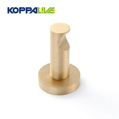 China CLASSIC Home Decoration Good Quality Modern Design Wall Robe Solid Brass Hooks For Clothing for sale