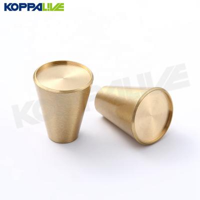 China Asian Factory Direct Customized Color Supply Sideboard Hardware Drawer Brass Knob for sale