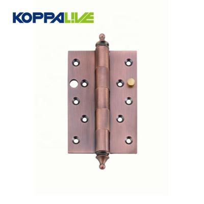 China Under Mother Iron Decorative Brass Fold Ball Bearing Door End Pivot Modern Brass Hinges for sale