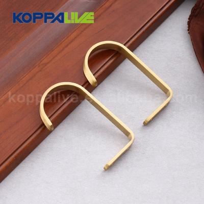 China Viable Modern Gold Kitchen Bedroom Brass Towel Coat Wall Mounted J Hooks Clothes Hook Home Decorative for sale