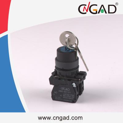 China XB5-AG25 CNGAD Key 2 Position Momentary Push Button Switch for sale