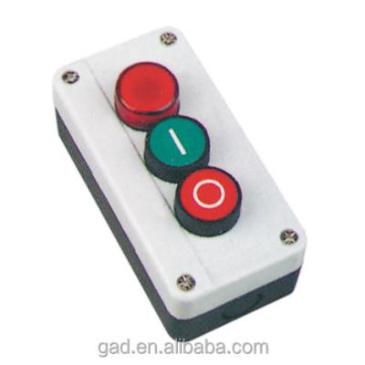 China CNGAD 2 on-off button with 1 pilot lamp switch box (control switch box, button with signal light control box) (GB2-B363) GB2-B363 for sale