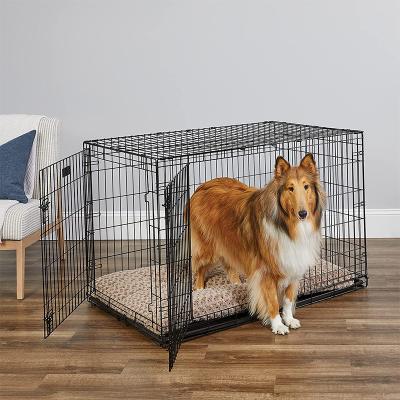 China Breathable Metal Single Door and Large Double Door Dog Kennel Designs Large Dog Establishments for Large Dogs for sale