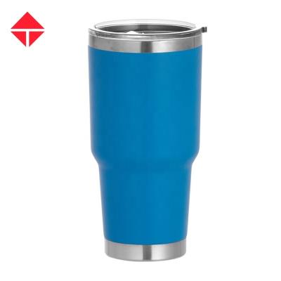 China 600ML 900ML Stainless Steel Coffee Tumbler With Straw Promotion Gifts Viable Chest Cup Reusable Tumbler With Straw for sale