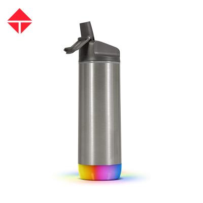 China PORTABLE Modern Insulated Water Bottle With Water Drinks Straw Lid Reusable Wide Mouth Stainless Steel Flask Thermos Hot And Cold Flask for sale