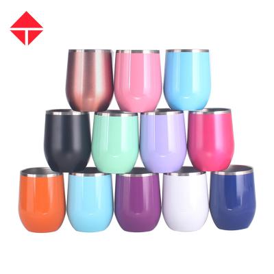 China Amazon Sustainable Best Selling Products In USA Amazon Egg Shaped Tumbler Insulated Stainless Steel Water Bottle With Handle for sale