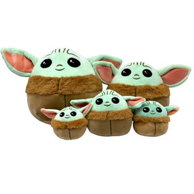 China Kids Toy Gift Amazon Hot Selling Yoda Plush Toy 20 Inch Expressions Stuffed Plushie Cute Doll for sale