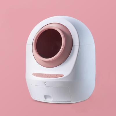 China Second Generation Automatic GATHERING Sustainable Cat Litter Box Self-Cleaning With WIFI for sale