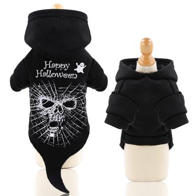 China Viable Pet Costume Funny Halloween Christmas Dog Hoodie Clothes Cat Pet Clothes New In Autumn Winter for sale