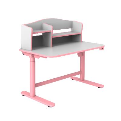 China Modern Home School Electric Height Adjustable Storage Children Study Table Functional Kids Desk for sale