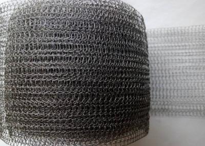 China 0.35mm Knitted Filter Screen Mesh Flattened Knitted Wire Mesh Filter for sale