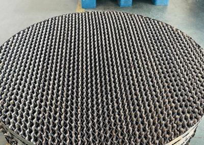 China Knitted Wire Mesh Structured Packing For High Purity Product Distillations for sale