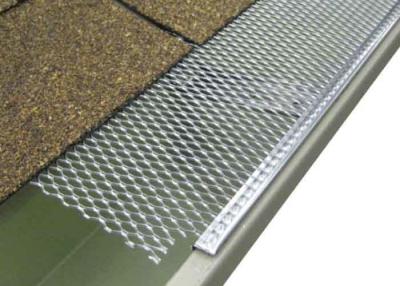 China Aluminum Expanded Metal Gutter Guard Effectively Prevents Gutter From Clogging for sale