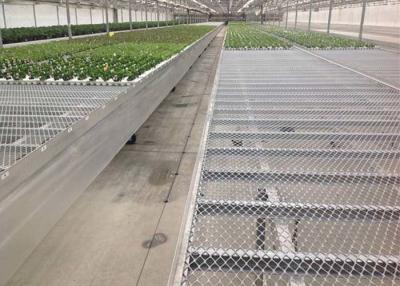 China Carbon Expanded Steel Mesh Used As Greenhouse Shelves And Benches for sale