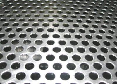 China 0.8mm Hole Galvanized Round Hole Perforated Metal Sheet For Building Facades for sale