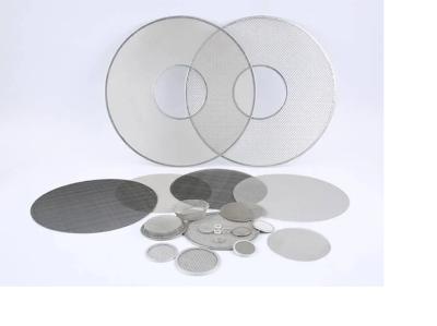 China Round Stainless Steel 304 Filter Discs Serve The Filtration Industry for sale