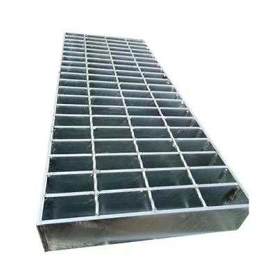 China Flooring Hot Dipped Galvanized Steel Bar Grating 1.5m Width Anti Skiding for sale