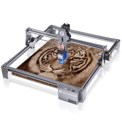 China COKOAIAI S6 30W Laser Engraving Machine Using High Precision Carving Fast Assembly Design DIY Desktop Laser Engraver for sale