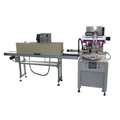 China Full Screen Robot Printer Printing Automatic Screen Printing Machine and IR Tunnel Production Line for sale