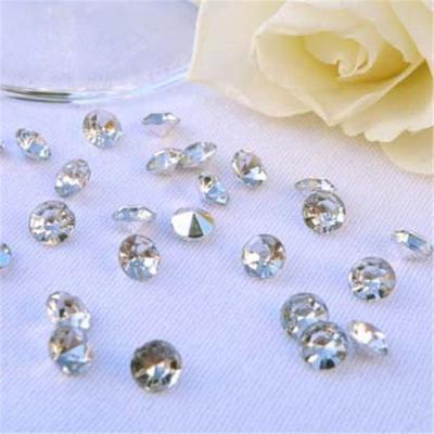 China Confetti Clear Crystals Scatter Table Wedding Event Diamonds Acrylic Rhinestones For Table Centerpiece Wedding Decoration for sale