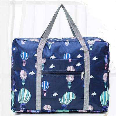 China Sustainable Travel Bag Korean Folding One-Shoulder Bag Portable On-Boarding Luggage Storage Organizing Bag for sale