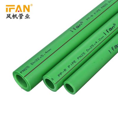 China High Quality Water Supply PN20 ISO Certificate Food Grade Water Pipe Tubing Plastic Ppr Pipe 20-110mm for sale