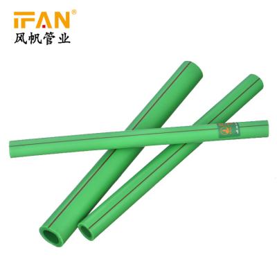 China Ifan Manufacturers Pn20/pn25 20mm-110mm Ppr Pipe Tubing Wholesale Free Delivery Water Supply Pipes Price List for sale