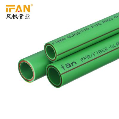 China Water Delivery IFAN Customized Plumbing PPR Pipe For Supply Water Fiberglass Pipe And Offer PPR Pipes Price List for sale