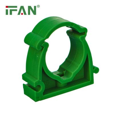 China Hot Selling Water System Factory Price Ppr Pipe Green PN25 Plastic Ppr Fitting Clip Ifan China Ppr for sale