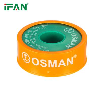 China High Quality Convenient Threaded White Color Ptfe Thread Seal Tape Of IFAN Connection Pipe Fittings Lubrication And Sealing 10 Meters Ptfe Tape for sale