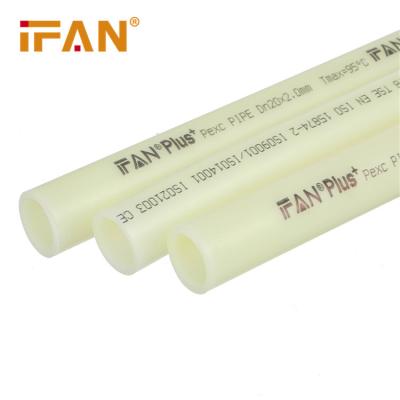 China Water Supply Ifan Manufacture Cold Hot Water System Plumbing Materials 16-32mm Pexc Pipe Plastic Tubes for sale