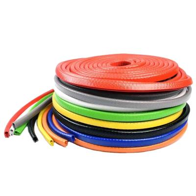 China Factory Supply Cheap Waterproof Durable Anti Aging Strong Manufacture Supply Tensile PVC Car Trim Sealing Self Adhesive PVC Rubber Tape for sale