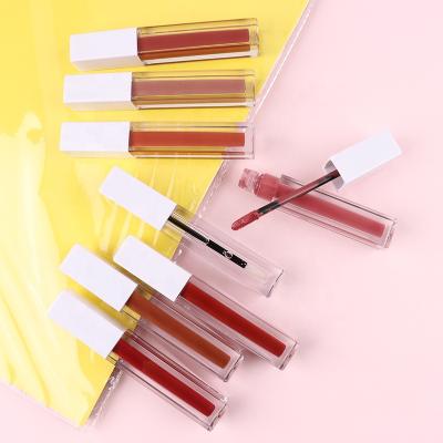 China wholesale Waterproof nude liquid lipstick packaging private label matte liquid lipstick custom waterproof en venta