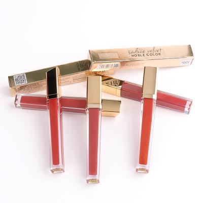 Κίνα Newest Round Tube Lip Color Velvet Matute Lip Enamel Liquid Lipstick Custom Waterproof Lasting Long Lasting προς πώληση