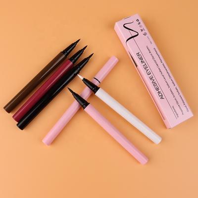 Cina High Quality Magic Waterproof Glue Waterproof Pen Colored Eyeliner Pencil Lashpens Eyeliner Adhesive in vendita