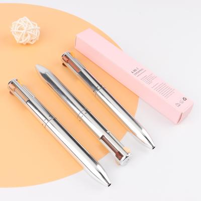 China Private Label Eyebrow Products Waterproof Makeup Customize 4 Pcs Eyebrow Set Long Lasting Eyebrow Pencil en venta