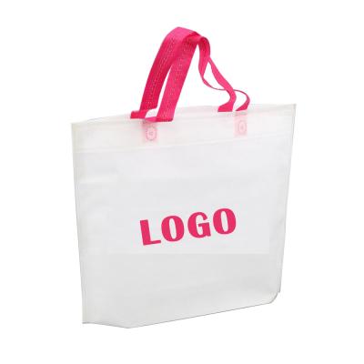 China Colorful printing and logo never rub non woven cheap shopping bag custom folding reusable different colors bag for sale